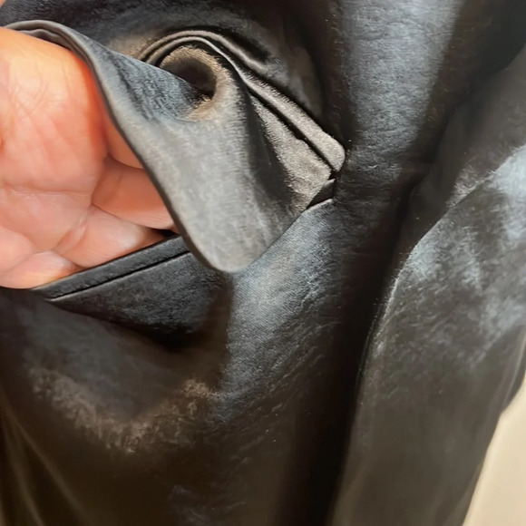 Princess Polly Black Satin Blazer Mini Dress - Picture 4 of 15